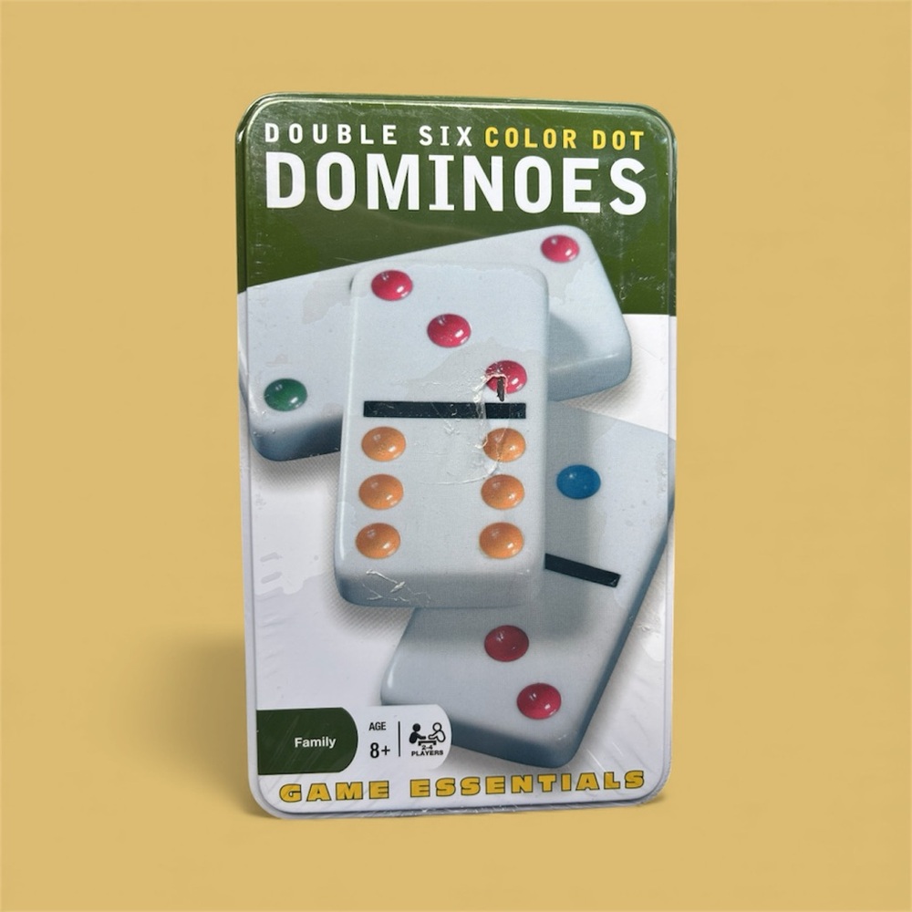 Game Essentials Colorful Domino Set
